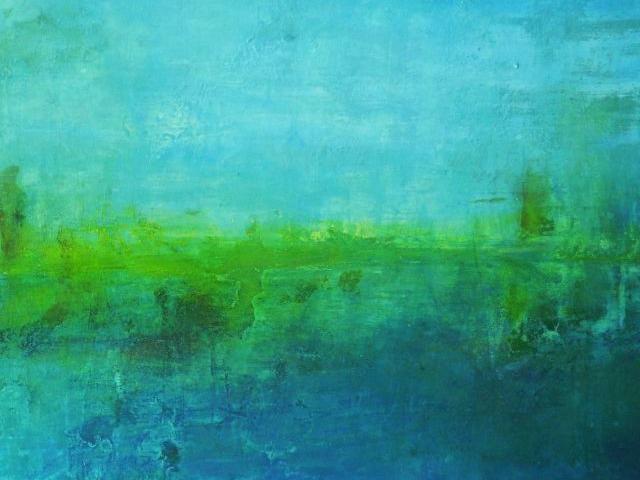 Ins Blaue hinein 80x80